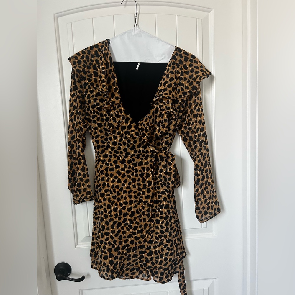We The Free Black and Leopard Print Apparel